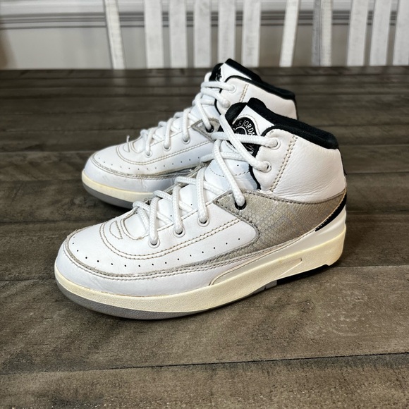 Nike Air Jordan 2 Python‎ Cement Grey Sz 13C - Picture 1 of 5